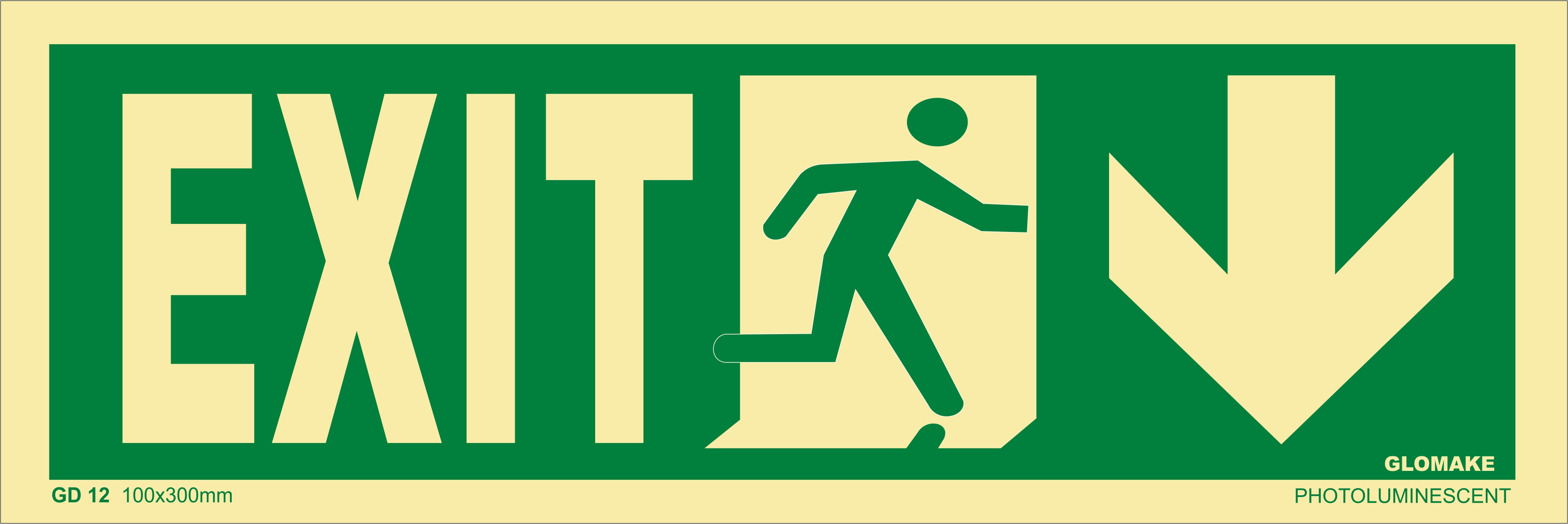 EXIT RIGHT DOWN
(GD 12)